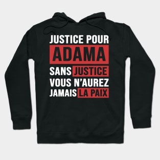 Justice Pour ADAMA Hoodie